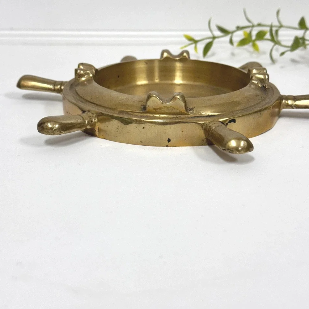 Vintage solid brass